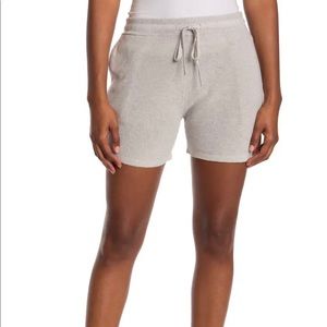 NWT Amicale cashmere rib knit shorts